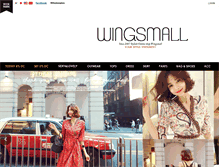 Tablet Screenshot of en.wingsmall.co.kr